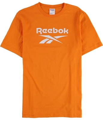 Camiseta Reebok Para Hombre Clásica Gráfico Vectorial, Naranja, Mediana Foto 1 de 2