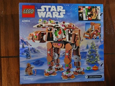 LEGO 40806 Star Wars Gingerbread AT-AT Walker Christmas NIB - Image 1 of 2