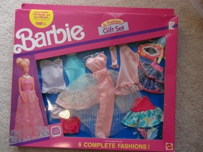 Barbie 6 Set Regalo Moda Nuevo #782 Años 90 Foto 1 de 2