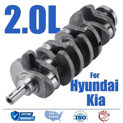 Коленвал для 2010-2014 Hyundai Genesis купе Sonata Kia Optima Sportage 2,0 л - Изображение 1 из 4