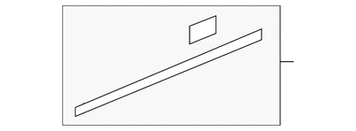 Genuino GM MoldingFrt S/D Ctr 19259496 Foto 1 de 2