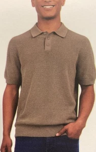 Suéter Polo DKNY Para Hombre Grande Color Crema Nuevo con Etiquetas, Precio de venta sugerido por el fabricante 78,50 USD  - Imagen 1 de 9