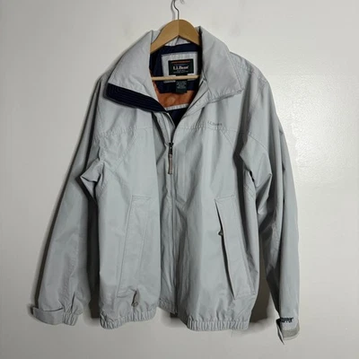 L.L.Bean Windstopper Jacket Men's Full Zip Gray Outdoor Coat - Image 1 of 4