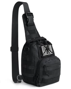 Tactical Sling Bag for Men, Crossbody Military Chest Bag, EDC Range Gear Sing... - Picture 1 of 7