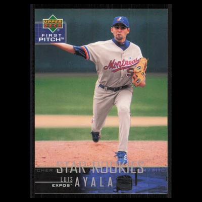 Luis Ayala #9 2004 Upper Deck First Pitch Montreal Expos Baseball Card MLB NM - Image 1 of 3