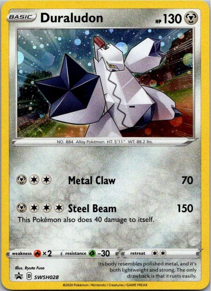 Duraludon - Promo SWSH: Sword & Shield Promo Cards SWSH028 NM Holo - Image 1 of 2