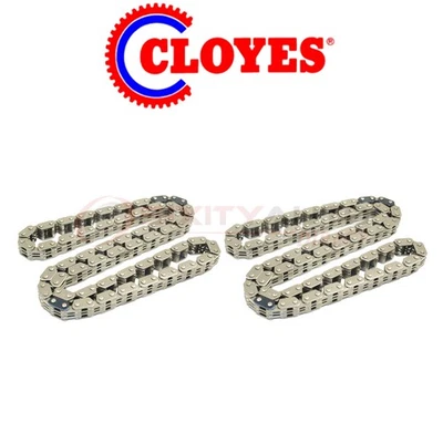 2 pc Cloyes Upper Engine Timing Chain for 1999-2001 Jeep Grand Cherokee 4.7L xh Foto 1 de 4