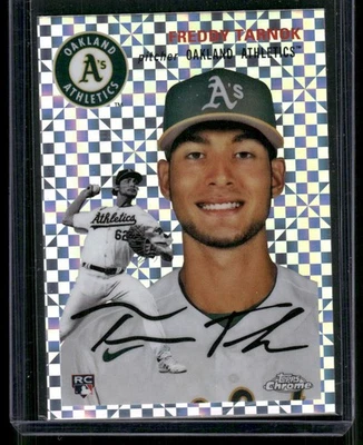 2023 Topps Chrome Platinum Anniversary #137 Freddy Tarnok X-Fractor - Image 1 of 2