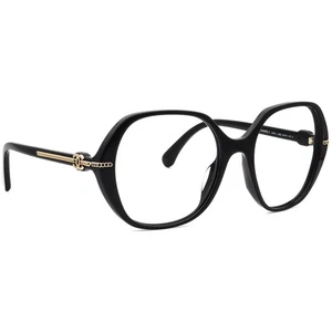 Chanel Eyeglasses 3458-A c.622 Polished Black/Gold Square Frame Italy 54[]18 140 - Picture 1 of 6