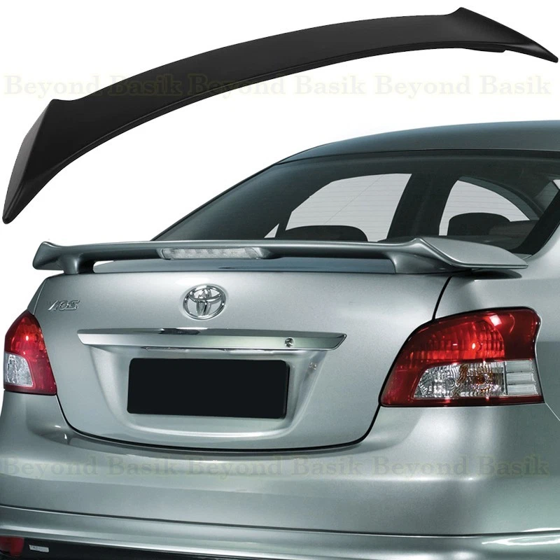 For 2007 2008 2009 2010 2011 2012 Toyota Yaris Factory Style Spoiler W/L PRIMER - Image 1 of 1