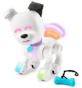 Robot interactivo Dog-E perro con luces LED de colores, 200+ sonidos multilingües - Imagen 1 de 8