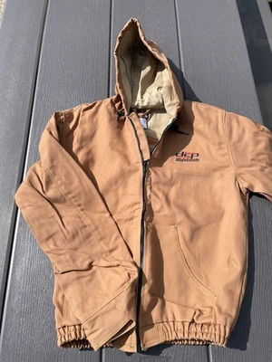 Sudadera con Capucha Grande Bulwark FR - Pato Marrón - Solapa Arnés de Otoño - Nueva con LOGOTIPO de la Compañía Foto 1 de 4