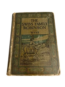 Vintage Swiss Family Robinson Stickney Classics Children Ginn & Co. Library - Bild 1 von 8