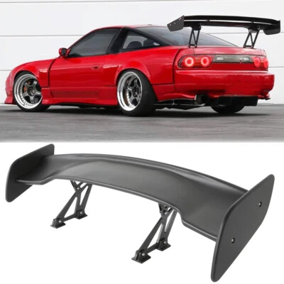 47” Rear Trunk Spoiler Adjustable Tail Wing GT Style Kit For Nissan 200SX 240SX Foto 1 de 4