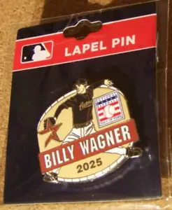 2025 Hall of Fame Induction pin Billy Wagner Houston Astros FREE S&H c46551 - Picture 1 of 7