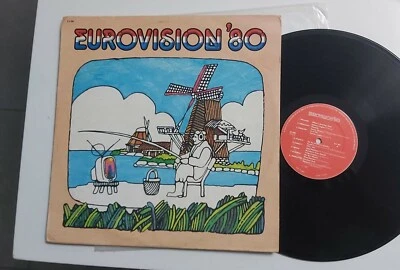 EUROVISION 80 ISRAELI  LP  JOHNNY LOGAN Samira AJDA PEKKAN - Image 1 of 2