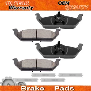 Pastillas de freno traseras de cerámica premium para camioneta Lincoln Mark LT 2006-2008 Ford F150 - Imagen 1 de 5