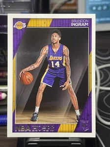 Tarjeta de novato Brandon Ingram 2016-17 NBA Hoops #262 Lakers RC - Imagen 1 de 2