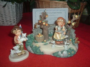 HUMMEL Tender Love, #2007, & Frisky Friends Set, #2008 NEW, Mint, Orig. Boxes - Picture 1 of 5
