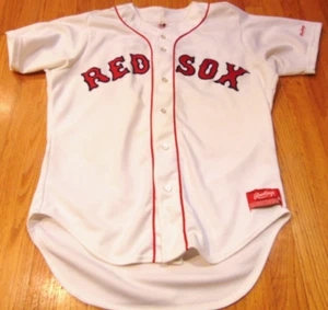 CAMISETA LOCAL VINTAGE AÑOS 80 RAWLINGS AUTÉNTICA MLB BOSTON RED SOX TALLA 46 - Imagen 1 de 7