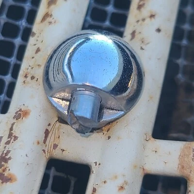 Oldsmobile 1964 boquilla de lavado de parabrisas cromada Jetstar 88 Starfire 98 pasajeros Foto 1 de 4