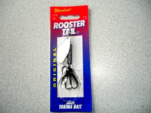 Yakima Bait , Wordens , 1/4 oz , Rooster Tail Spinner - BL - New - Picture 1 of 1