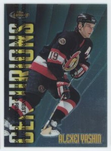 1998-99 Topps Finest Centurions Alexei Yashin 245/500 Ottawa Senators #C5