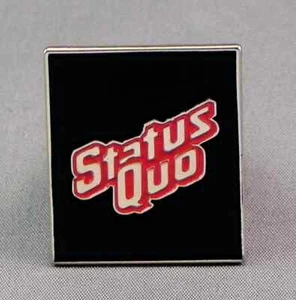 STATUS QUO PIN BADGE - Picture 1 of 1