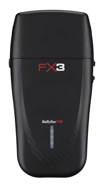 BaByliss PRO FX3 Professional High Speed Foil Shaver - Matte Black (FXX3SB)