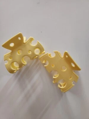 Cheese Hair Claw Clip, Hair Accessories-Food Claw Clip - Image 1 of 4