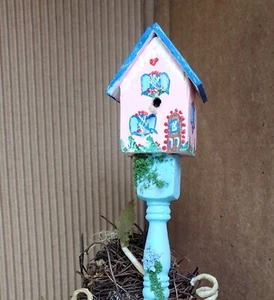 Miniatura casa delle bambole mobili Biz Birdhouse scala 1 pollice - Foto 1 di 7