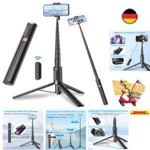 Ausziehbarer Selfie-Stick Stativ mit Fernbedienung & 10 Stangen - Bild 1 von 8