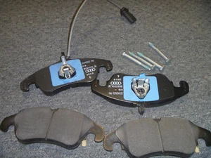 2008-2012 Audi A4 S4 Front Brake Pad Set 8K0-698-151-H OEM New 2009 2010 2011 - Picture 1 of 2