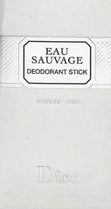 CHRISTIAN DIOR EAU SAUVAGE DEODORANT STICK FOR MEN 2.6 Oz / 75 g BRAND NEW ITEM! - Picture 1 of 5