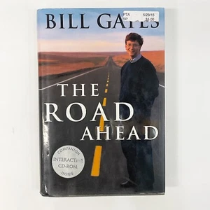 The Road Ahead Bill Gates Hardcover Book Interactive CD Technology Future - Imagen 1 de 23