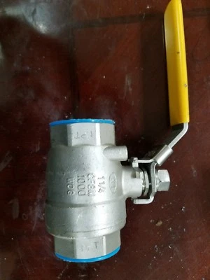 MERIT-BRASS 1-1/4" Merit Brass KV210FP-20 2-Piece KI-Pattern Ball Valve, ☆NEWS URPLUS☆