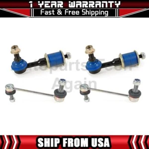 Mevotech 4 Front Rear Sway Bar Link Fits 1997-2001 Honda Prelude - Picture 1 of 12