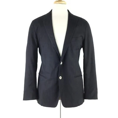 Versace Collection Unstructured Cotton Blazer Sport Coat Men's 40 Black Stretch - Image 1 of 4