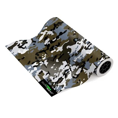 Camo Guns Wrap Skins Premium Vinyl Matte (7, 8х39) Camouflage Roll  SKALA - Image 1 of 4