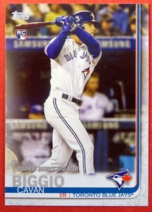2019 Topps Update Cavan Biggio RC Rookie Debut #US295 (Blue Jays) NM/MT - Picture 1 of 2