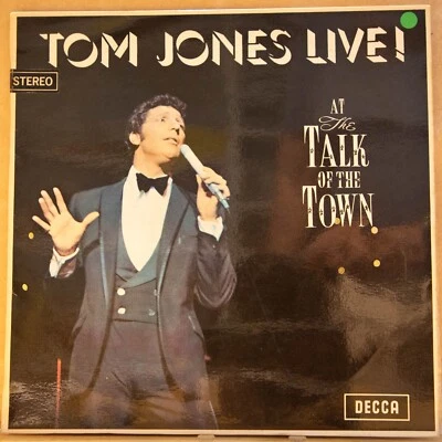 TOM JONES LIVE AT THE TALK OF THE TOWN - Vinyl LP - Decca - 1969 - VG (2157) - Image 1 of 4