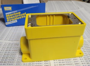 HUBBELL HBL0CM83A WASSERDICHTE STECKDOSE - GELB - Bild 1 von 8