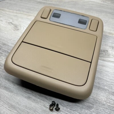 2004-2008 OEM SUBARU FORESTER X consola aérea mapa domo interruptor de luz beige Foto 1 de 4