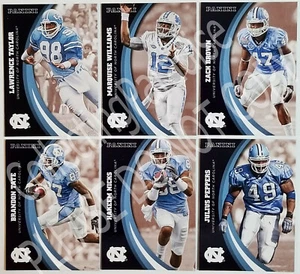 2016 Panini North Carolina Tar Heels 49 Card Set LAWRENCE TAYLOR JULIUS PEPPERS - Picture 1 of 6