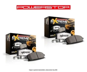 Powerstop Z36 Truck Tow Heavy/Severe Duty Ceramic Front+Rear Brake Pads PS107770 - Picture 1 of 5