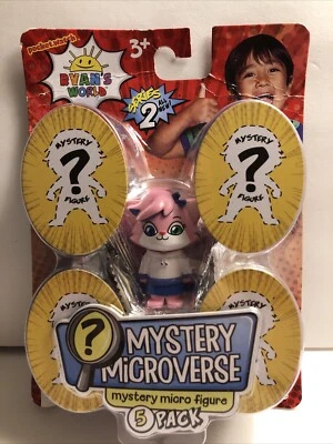 Ryan's World Mystery Microverse фигурка 5-Pack серии 2 ** Alpha Lexa ** Бесплатная доставка - Изображение 1 из 2