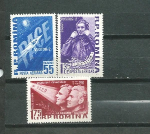 Romania Scott# C108-C110 ** MNH Gagarin Space 1961 - Picture 1 of 1