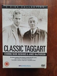 Classic taggart dvd    6 disc collection reg2 uk  six classic full length episod