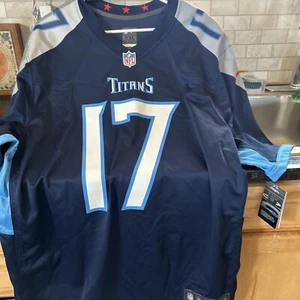 Tennessee Titans Nike Pro #17 Tannehill NWT Blue Jersey Large 3 XL- - Picture 1 of 22