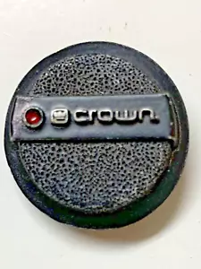 Krone schwarz 1" Reversnadel Pre Harman Rep Swag schwer! Vintage!! NEU in TASCHE - Bild 1 von 2